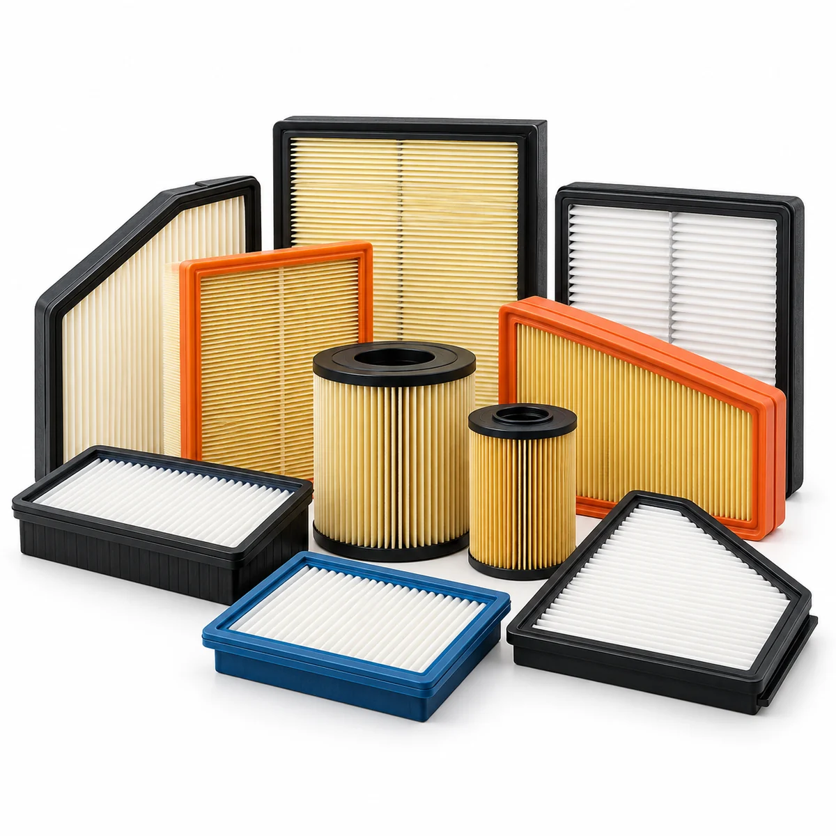 Automotive engine air-filter range