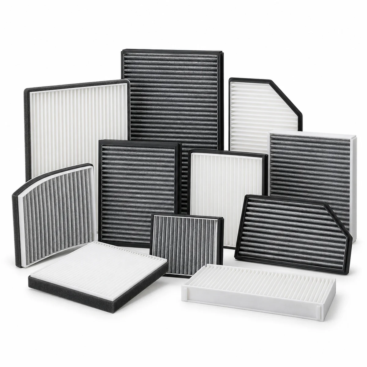 Automotive filter assortment for a private-label sourcing program